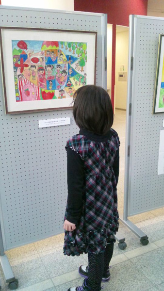 姫花ちゃんの原画展